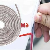 Resim Trendooze Turcoshop11 236.2 Pvc Araç Kenar Koruyucu - Cam Koruma 