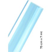 Resim Mavi Cam Filmi Açık ton Amerikan Çizilmez 75 CM x 7 M 