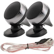 Resim Moveevo 150w Yüksek Verim Dome Tweeter, Kolay Kurulum, Her Araca Uyumlu, Manyetik Alan Yok, İç Orta Devreli Oto Hoparlörü 2 Adet 