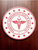 Resim AskerVadisi Sağlık Bakanlığı Slikon Arma Cırtlı Beyaz Renk 