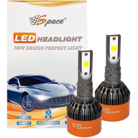 Resim Led Far Ampulü Beyaz 48W 12V 8000Lm H1 \u002F Laam93 