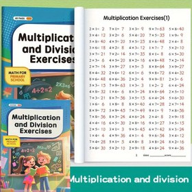 Resim AyuAping Çarpma ve Bölme Alıştırmaları İş Kitabı - 48 Sayfalık Matematik Egzersiz Defteri, Zihinsel Hesaplama Pratiki, 0-10 Çar Şa Tabloları, Katlar Faktörleri vb. Aktivitelerle Dolu 6-12 Ýaş Arasý Öğrenciler için Evde Egitim/Sınif Okuw we Günlük Dilimi ücîn Ídeal (Hediye) 