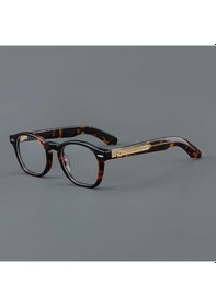 Resim Willowhaven C2 Retro Kristal Gözlük - Siyah Altın Çerçeve - Mezuniyet Ve Tatil Aksesuarı 12+ 