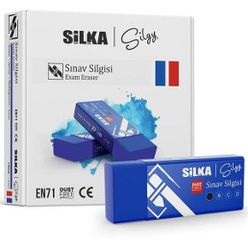 Resim Silka Sınav Silgisi 20 Lİ Lacivert Art.8 