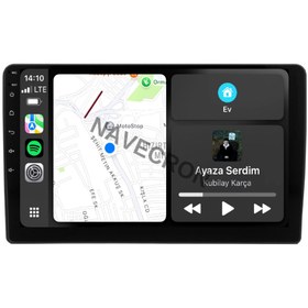 Resim NAVECRON FIAT 500L 2013-20 UYUMLU ANDROID MULTİMEDYA GERÇEK 4/64 KABLOSUZ CARPLAY GERİ GÖRÜŞ KAMERALI 