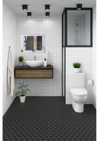 Resim Yakut Stil 60x45 Beyaz Raflı Banyo Aynası Beyaz 