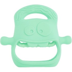 Resim Açık Yeşil Bebek Silikon Diş Kaşıyıcı Çok Renkli 