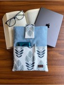 Resim AKSESUARSEPETİ El Yapımı Cepli Kılıf Çanta, Tablet Kılıfı, Kitap Kılıfı, Organizer Çanta, 