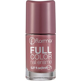 Resim Flormar Full Color Ekstra Yoğun Pigmentli Oje FC62 Berry Brown 
