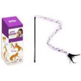 Resim Pawise Kedi Oltası Peluş Tüy Kuyruk 36 Adet Kutulu 