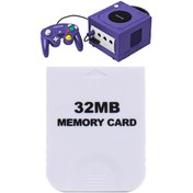 Resim Nintendo Gamecube 32MB Hafıza Kartı NGC Memory Card Aksesuar Wii Memory Chip POPKONSOL