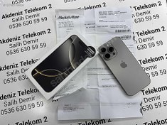 Resim Apple iPhone 16 Pro İkinci El TR | 128 GB | Natürel Titanyum İkinci El 17 AY GARANTİLİ SIFIR AYARINDA İPHONE 16 PRO 128 GB GRİ AKDENİZ2