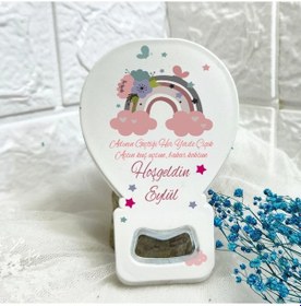 Resim Yenidoğan Açacak Magnet Hediyelik Gökkuşağı Soft Renkler 15 Adet 