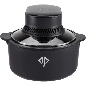 Resim Trident TAF510K Tencere Tipi Airfryer Siyah (2+1) 3 Yıl Üretici Garantili 