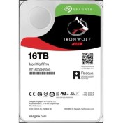 Resim Seagate 3.5" 16TB Ironwolf Pro ST16000NT001 7200 Rpm 256MB Sata-3 Nas Diski 