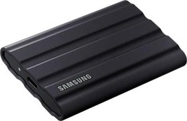 Resim T7 Shield 4TB Mini USB 3.2 Siyah Taşınabilir SSD Samsung