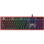 Resim Havit Gamenote KB870L Siyah Rgb Blue Switch Mekanik Gaming (Oyuncu) Klavye Türkçe Q 