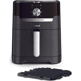 Resim Tefal EY5018 Easy Fry&Grill Classic 4.2 L Airfryer Yağsız Fritöz 