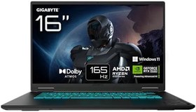 Resim GIGABYTE GAMING A16 Gaming Notebook, 16 inç 165Hz Full HD 16:10 IPS Ekran, AMD Ryzen 7 260, NVIDIA GeForce RTX 5070 8GB GDDR7, 16GB DDR5 RAM, 1TB SSD, Free DOS 
