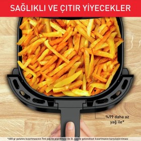 Resim Tefal Easy Fry Essential Yağsız Fritöz Airfryer 