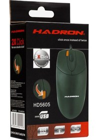 Resim Hadron HD5605 Çift Click Kablolu Optik Mouse 