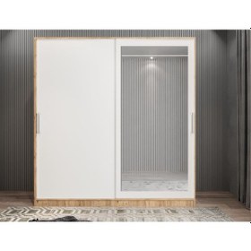 Resim Alba Sürgülü Portmanto Ayakkabılık 140 cm ÇB- Ücretsiz Montaj 