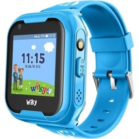 Resim Wikykids Watch 4g Akıllı Çocuk Saati Mavi Görüntülü Konuşma 