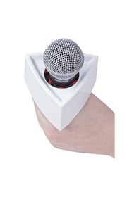 Resim Rycote Beyaz Üçgen Mic Flag 