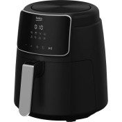 Resim Beko Airfryer L, 3.9 Lt 1500 W 8 Programlı Yağsız Sıcak Hava Fritözü, Siyah 