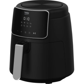Resim Beko Airfryer L, 3.9 Lt 1500 W 8 Programlı Yağsız Sıcak Hava Fritözü, Siyah 
