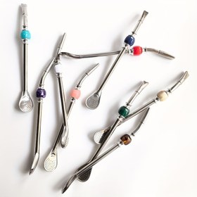 Resim Dayanıklı Çay Kaşığı & Pipet - Uzun Saplı Çift Amaçlı Çay Süzgeci, 304 Paslanmaz Çelik Çay Kaşığı, Mat, Kahve için - Kolay Temizlenebilir Tasarım, Bardaklar, Sürahi ile Uyumlu, Ev, Restoranlar, Çay Severler, Restoran Ekipmanları için İdeal, Şık Bitiş, Yüksek Kaliteli Araç, Süzgeç Aksesuarı, Ev Biraçıları 