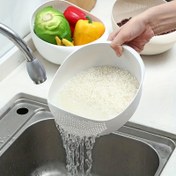 Resim Çok Fonksiyonlu Pirinç Tuzak, Pirinç Tuzak Sepeti, Mutfak Pirinç Yıkama Süzgeci, Pirinç Tuzak, Pirinç Yıkama Süzgeci, Restoranlar İçin Süzgeç Sepeti 