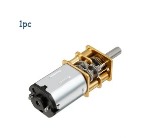Resim Wangxi 1 Adet N20 Yüksek Tork Metal Dişli Kutusu 36-72 Rpm Dayanıklı Robot Ve Dıy Projeleri 