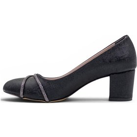 Resim Bilener 0151 Taşlı Kadın Stiletto siyah 