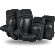 Resim Motoanl Motosiklet Çocuk ve Kadın Bisiklet Paten Soft Dizlik Dirseklik ve El Koruma Takım Rahat Bacak Seti 