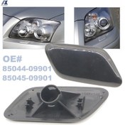 Resim 2 Adet Ön Tampon Far Yıkama Püskürtme Memesi Kapağı Far Yıkama Jet Kapağı Toyota Uyumlu Avensis 2006 2007 2008 85045-09901 