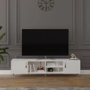 Resim Asra Trend %100 MDFLAM Tv Ünitesi Beyaz T-09 
