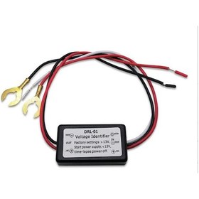 Resim Crackedice Araba Led Gündüz Farı Kontrolörü Lamba Gecikme Kontrolörü 