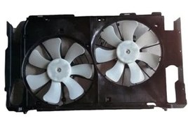 Resim Toyota Rav4 2004 2006 Radyatör Ve Klima Fan Davlumbazı Çiftli 2.4 L (7+7 Kanat) (Tw) 16363-28170 