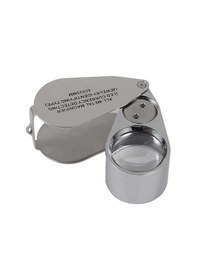 Resim Led Aydınlatmalı Madeni Paralar Ve Pullar İçin 40x Büyüteç 