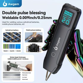 Resim Taşınabilir El Tipi Spot Kaynak Makinesi, Kaynak Edilebilir 0, 025Cm/0, 25Mm, Çeşitli Silindirik Piller, Cep Telefonu Pilleri, vb. için Kullanılır 