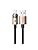 Resim Mcdodo CA-6911 3A Işıklı Usb iPhone Şarj Data Kablosu 1.2m Siyah 