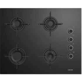 Resim Altus ALA 159 GB 65 cm Siyah Cam Ankastre Ocak 