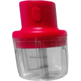 Resim Blueleskyy USB Elektrikli Mutfak Blender'ı 250 ml Mikser Taşınabilir Mini Sebze Acılı Kıyma Makinesi Mutfak Aleti Kırmızı (Yurt Dışından) 