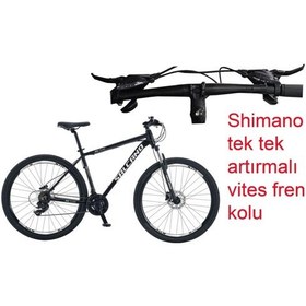 Resim Salcano NG Team 200 27,5 Jant 24 Vites Hidrolik Fren Dağ Bisikleti Siyah Gümüş 