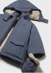 Resim MAYORAL Erkek Bebek Mont Parka 18-4 Yaş Mavi 