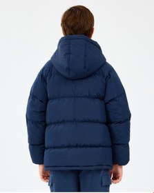 Resim Skechers B Puffer Jacket Büyük Erkek Çocuk Lacivert Mont Sk2520054-3601 Lacivert 