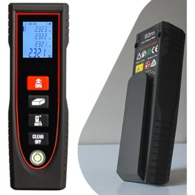 Resim OEM MTR60 Klipsli Lazerli Mesafe Ölçer | 60 Metre Ölçüm Mesafesi 
