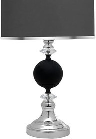 Resim MİNİMAL E-TİCARET & BİLGİ TEKNOLOJİLERİ Omega Silver Black Contrast Abajur 