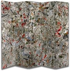 Resim Motifli Özel Tasarım Paravan Room Divider PRV1196, 180 x 180 
